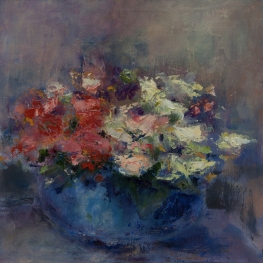 Kom met bloemen 2