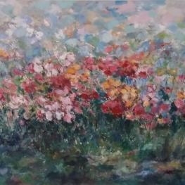 Bloemenveld pasteus 1