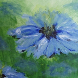 Juffertje in het groen