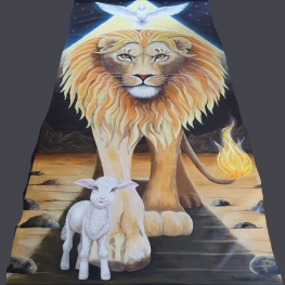 Dove , Lion and Lamb