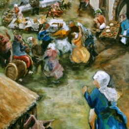 2. DE WEG IS KROM … :  ‘Varkensrapen voor de knecht’. 