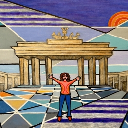 Bij de Brandenburger Tor - 2