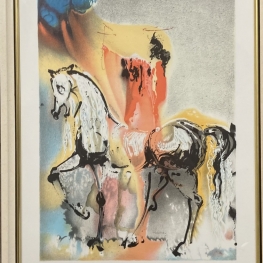 Litho gesigneerd Salvador Dali