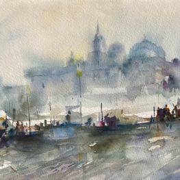 MARKET IN VENICE (Tazio Bernmonti)