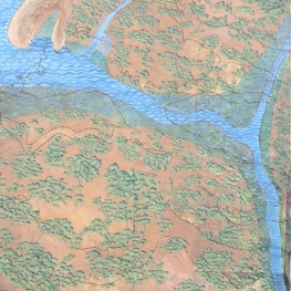 topografische kaart Zeeland 400 voor Chr.