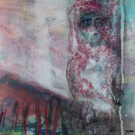 19-28 vrouw in lege ruimte