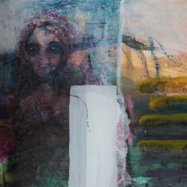 19-31 vrouw met wit vlak