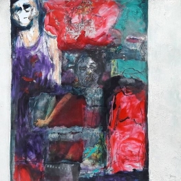 18-17 vrouwen met vertikale banen