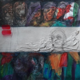 18-18 portretten 1 witte band