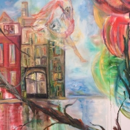 Huizen aan het water