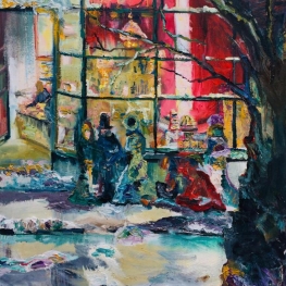 Cosy winter shopping