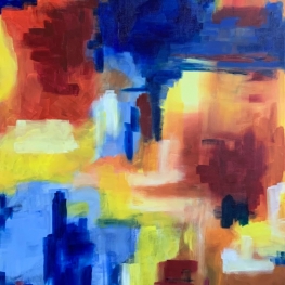 Red and blue happiness