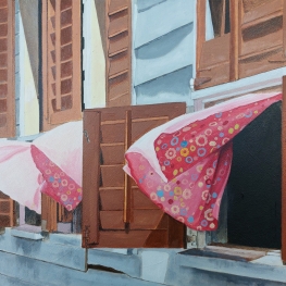 Wapperende gordijnen