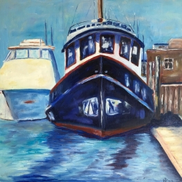 Boten in de haven