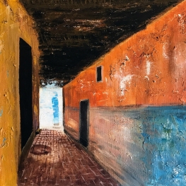 Straatje Medina Marrakesh, Marokko