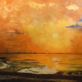Oosterschelde, avondlicht 2