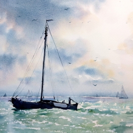 Op Open Water, IJsselmeer