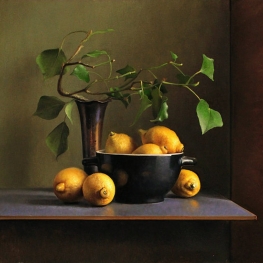 Stilleven met citroenen