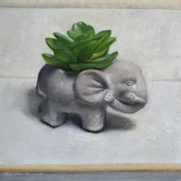 Stilleven met olifantje