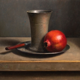 Stilleven met granaatappel