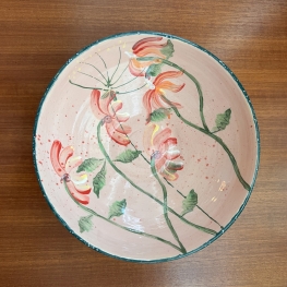 Saladeschaal pastel floral