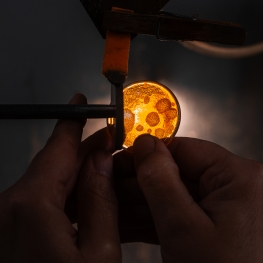 Graveren aan het wiel