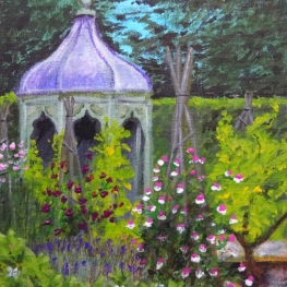 Poulton House, kitchen garden