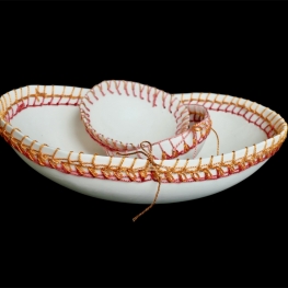 Spine Chain, Antwerp Edging en Antique Her Stitch