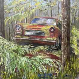 Ford Anglia - Bilskrot Bastnäs