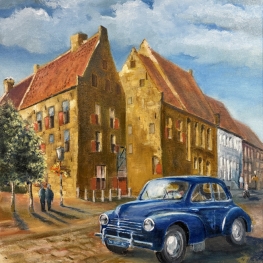 Poezekop in Elburg