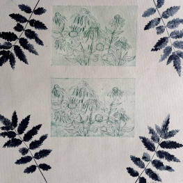 bloemen en bladeren