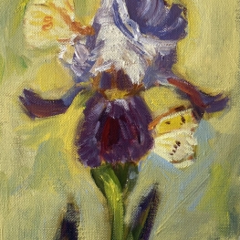 Iris met vlinders / Visioen 