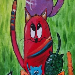 Gestapelde gekte met de muizen