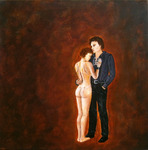 Expressive paintings with a sensual touch. I chose the physical and sensual to express something deeper. Reaction to this range vary: for some the sensual appeals, others are drawn by the deeper meaning. I love when my work isn't just 1-dimensional. After all, the value of art should be entirely in the eye of the beholder.