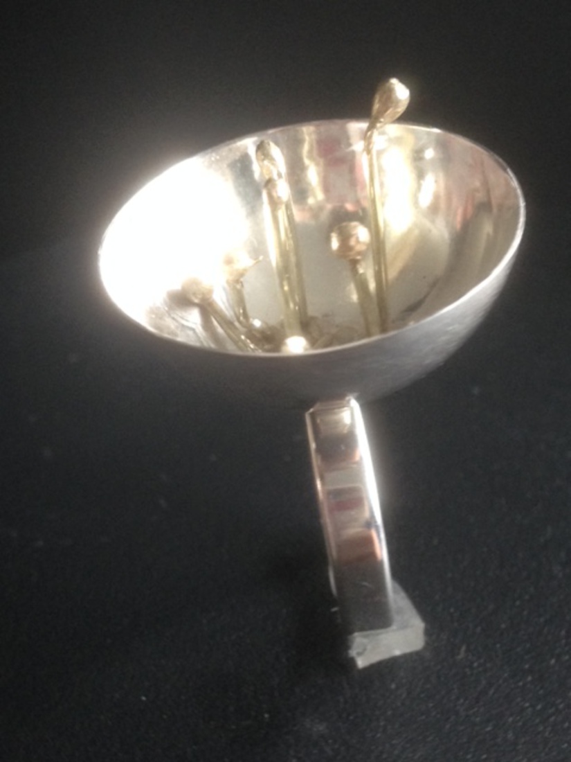 object in zilver en goud