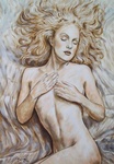 My collection of figurative artworks mostly depicting beautiful women.