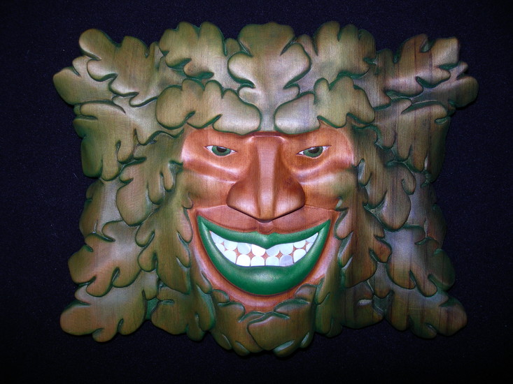 Smiling Greenman