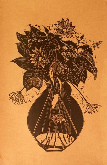 Bloemen in vaas