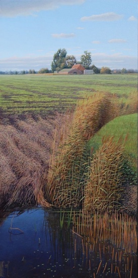 Wind over het kale land