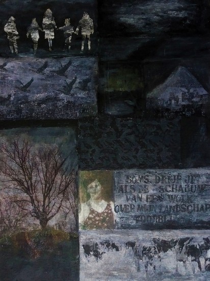 als de schaduw van een wolk