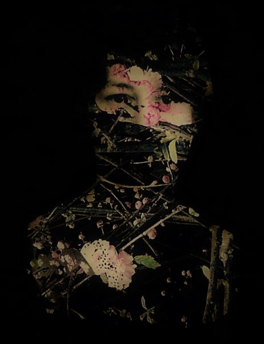 digitale compositie -ik heb haar ogen 1