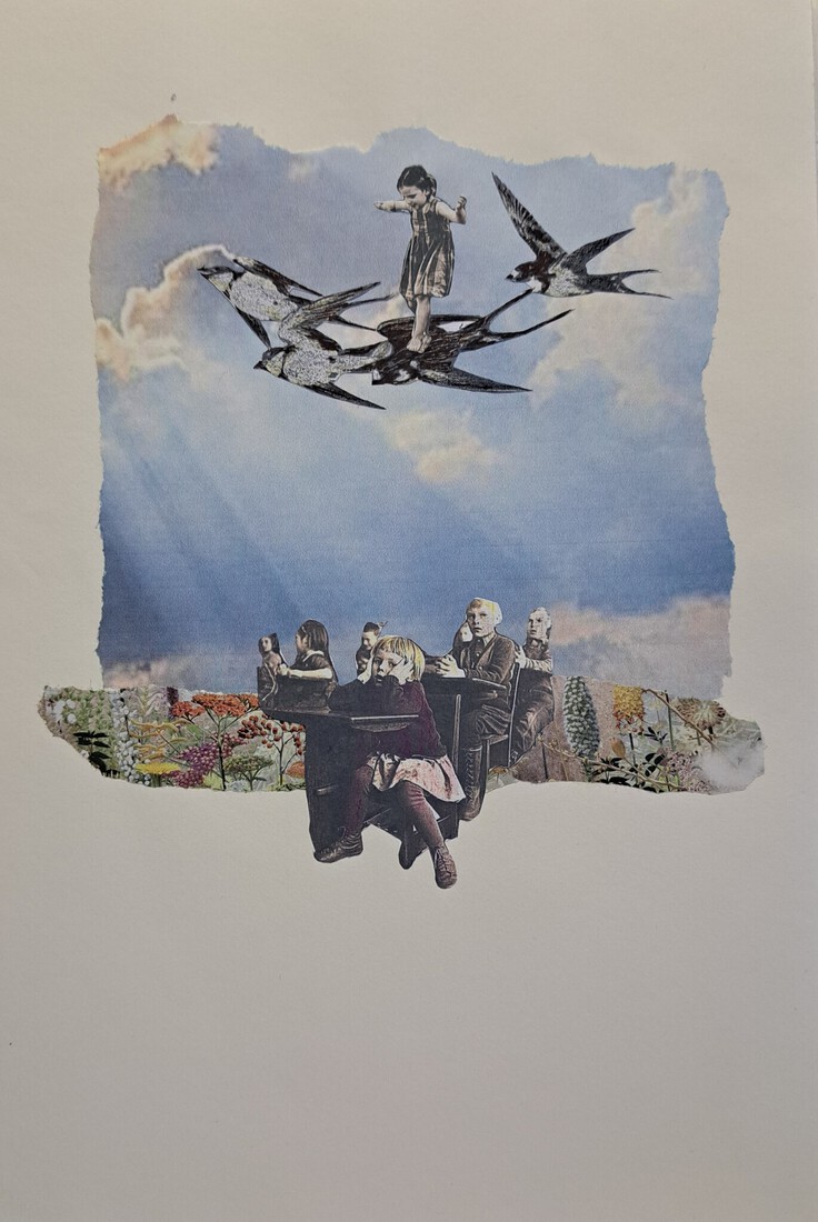 de horizon glimlachte, onzichtbaar dichtbij 