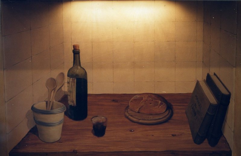 Trompe l'oeil keuken Heemstede 3