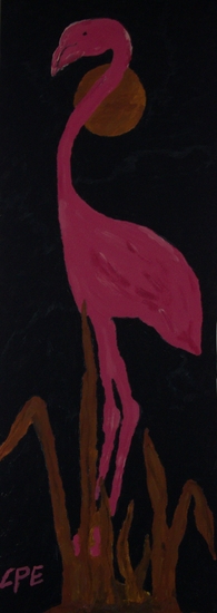 Moon Flamingo