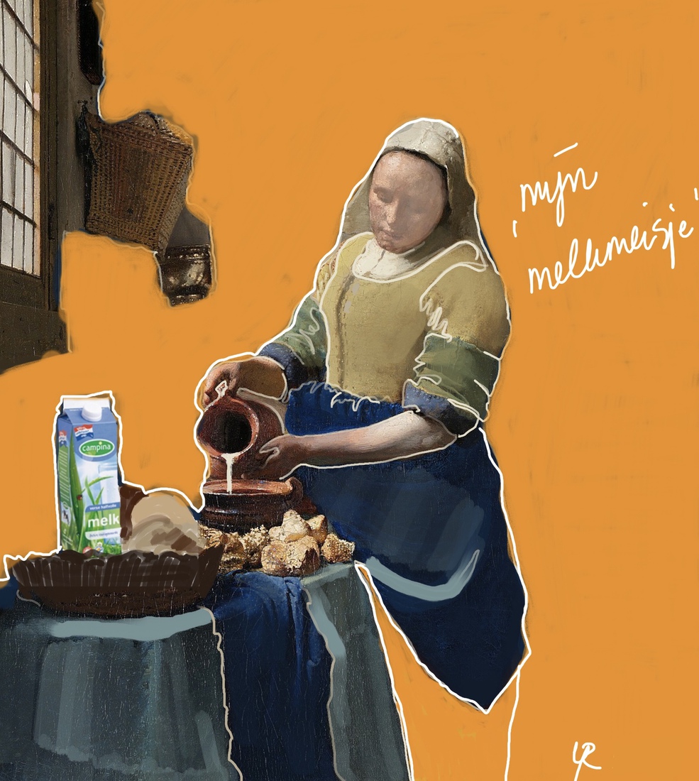 ‘Mijn’ melkmeisje