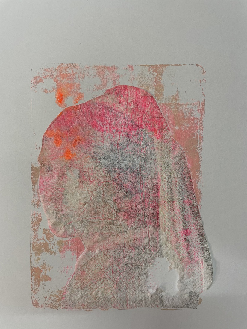 Roze meisje met de parel