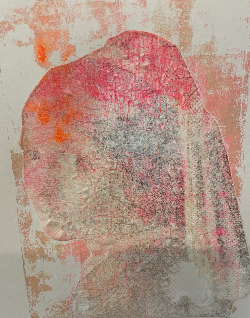 Roze meisje met de parel