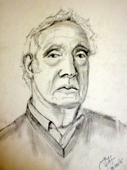drawing of a portret