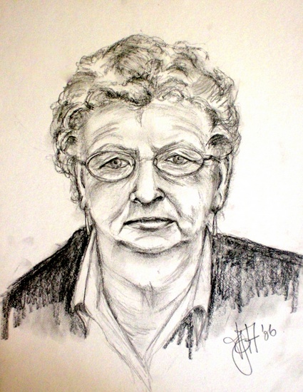 drawing of a portret