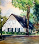 Tijdens mijn opdrachtwerk heb ik verschillende portretten van huizen mogen maken. De technieken die ik heb gebruikt zijn; Aquarel, Acryl en Olieverf